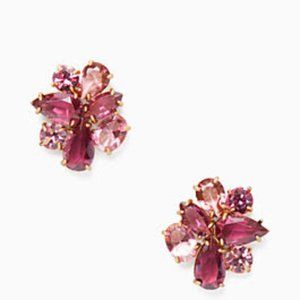 Kate Spade CLUSTER STUDS in pink